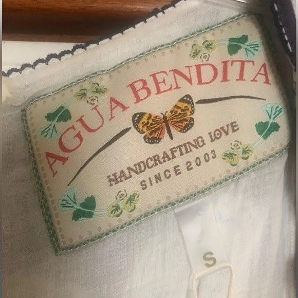 Agua by Agua Bendita Pomelo Floral-Printed Linen Maxi Dress - Picture 5 of 5